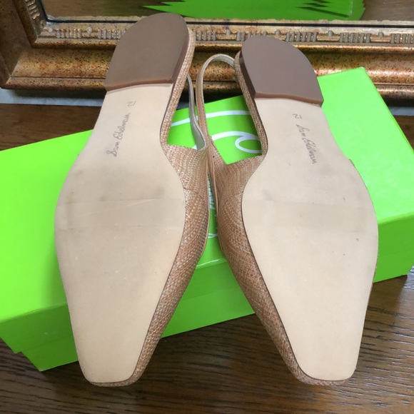 New Sam Eldeman women Cleo flats.  Size 12.  Sling back buckle. - Picture 12 of 14